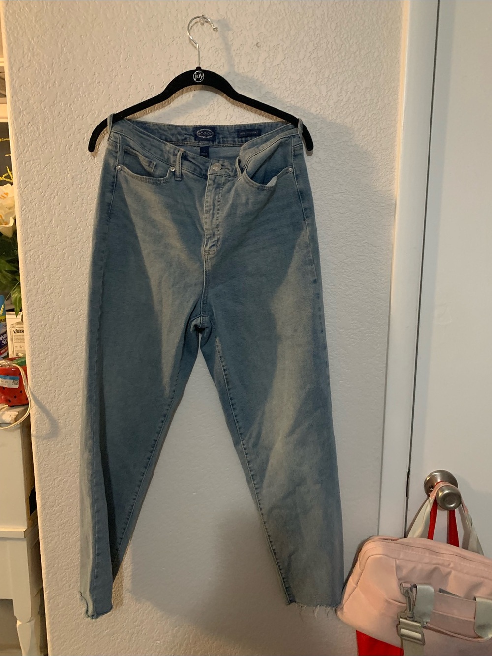 Light Blue Women's Boyfriend Jeans - Unbranded